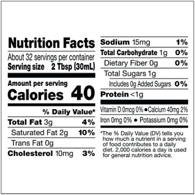 Land O Lakes Half And Half Traditional Coffee Creamer - 1 Quart - Image 3