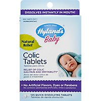 Hylands Baby Colic Tablets Quick Dissolving Tablets - 125 Count - Image 1