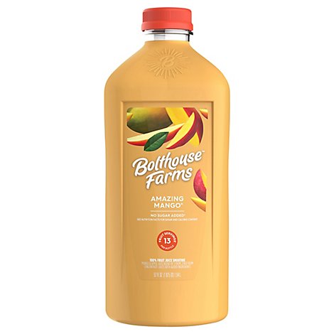 Bolthouse Farms 100% Fruit Juice Smoothie Amazing Mango - 52 Fl. Oz.