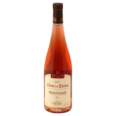 Heritages Rose Cotes Du Rhone Wine - 750 Ml - Image 1