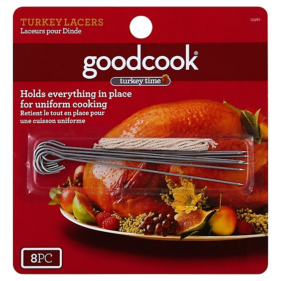 Good Cook Turkey Time Turkey Lacers - 8 Count
