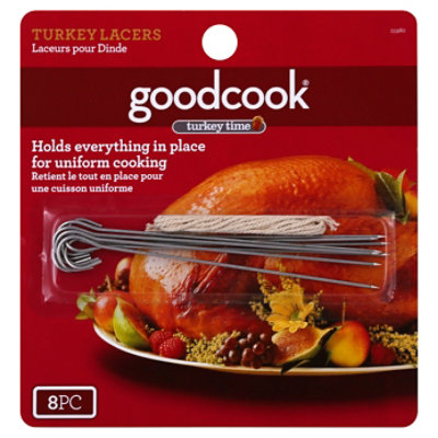 Good Cook Turkey Time Turkey Lacers - 8 Count