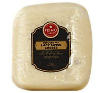 Primo Taglio Cheese Lacy Swiss Reduced Fat - 0.50 LB