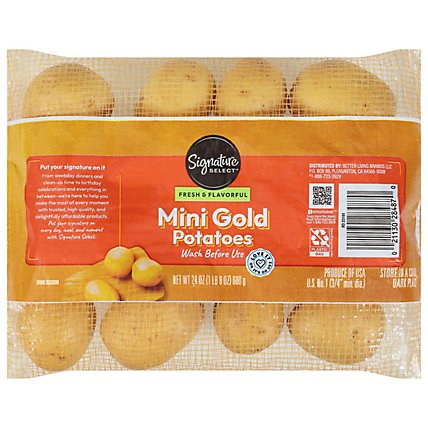 Signature Farms Mini Baby Gold Potatoes - 1.5 Lb - Image 2
