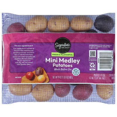 Signature Select/Farms Baby Mini Multi Color Potatoes - 1.5 Lb - Image 3