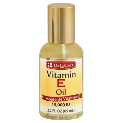 De La Cruz Vitamin E Oil - 2 Fl. Oz. - Image 1