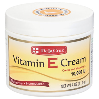 De La Cruz Vitamin E Cream - 4 Oz - Image 2