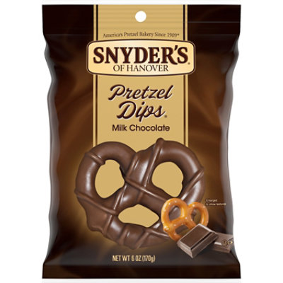 Snyder's of Hanover Milk Chocolate Covered Pretzels - 6 Oz