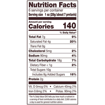 Snyder's of Hanover Milk Chocolate Covered Pretzels - 6 Oz - Image 2