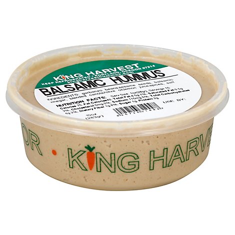King Harvest Hummus Balsamic - 10 Oz