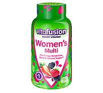 VitaFusion Berry Flavored Womens Daily Multivitamin Gummies - 150 Count