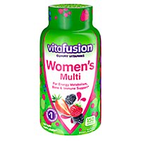 VitaFusion Berry Flavored Womens Daily Multivitamin Gummies - 150 Count - Image 1