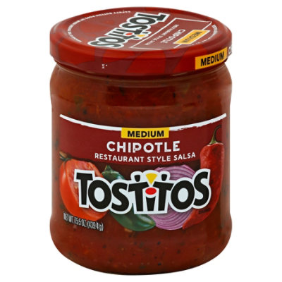 TOSTITOS Salsa Cantina Restaurant Style Chipotle - 15.5 Oz - Image 1