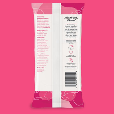 Summers Eve Cleansing Cloths Sheer Floral - 32 Count - Image 4