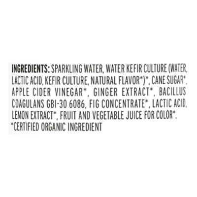 KeVita Sparkling Probiotic Drink Lemon Ginger - 15.2 Fl. Oz. - Image 5
