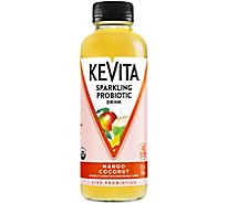 KeVita Sparkling Probiotic Drink Mango Coconut - 15.2 Fl. Oz.