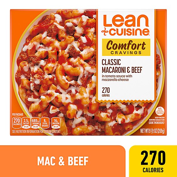Lean Cuisine Favorites Classic Macaroni And Beef Box - 9.5 Oz