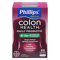 Phillips Colon Health Probiotic Supplement Capsules - 60 Count - Image 3