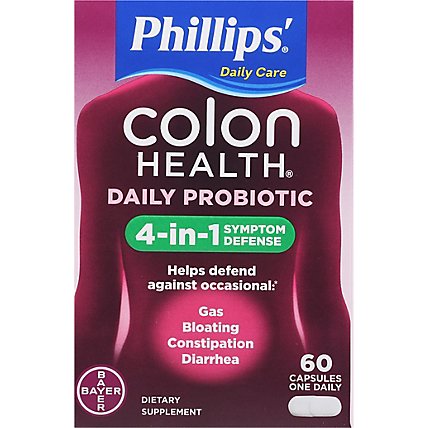 Phillips Colon Health Probiotic Supplement Capsules - 60 Count - Image 2