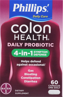 Phillips Colon Health Probiotic Supplement Capsules - 60 Count - Image 2