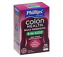 Phillips Colon Health Probiotic Supplement Capsules - 60 Count
