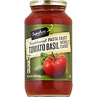 Signature SELECT Pasta Sauce Tomato Basil - 25 Oz - Image 2