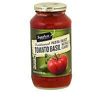 Signature SELECT Pasta Sauce Tomato Basil - 25 Oz