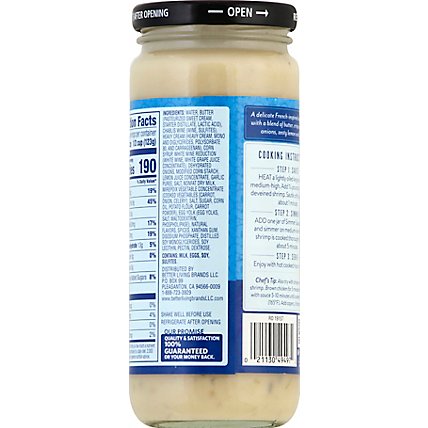 Signature SELECT Simmer Sauce Lemon Butter Jar - 16 Oz - Image 3