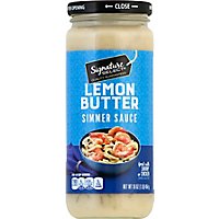 Signature SELECT Simmer Sauce Lemon Butter Jar - 16 Oz - Image 2