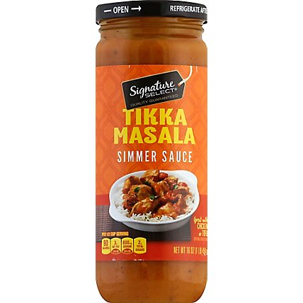 Signature SELECT Simmer Sauce Tikka Masala Jar - 16 Oz - Image 2