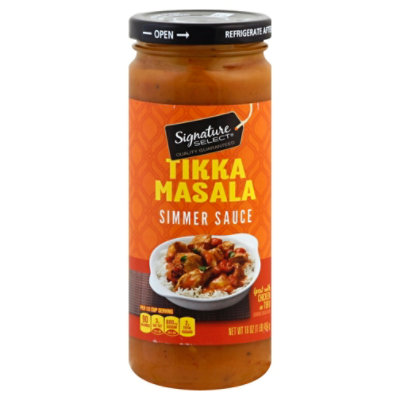 Signature SELECT Simmer Sauce Tikka Masala Jar - 16 Oz