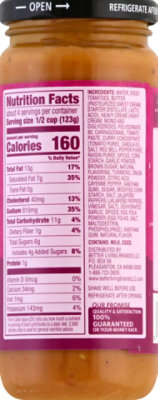 Signature SELECT Butter Chicken Simmer Sauce Jar - 16 Oz - Image 4