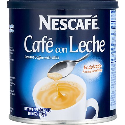NESCAFE Coffee Instant with Milk - 10.5 Oz - Image 2