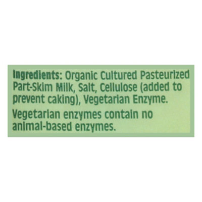 Organic Valley Cheese Organic Finely Shredded Mozzarella Low Moisture Part Skim - 6 Oz - Image 4