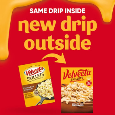 Velveeta Skillets Creamy Beef Stroganoff One Pan Dinner Kit - 11.6 Oz - Image 3