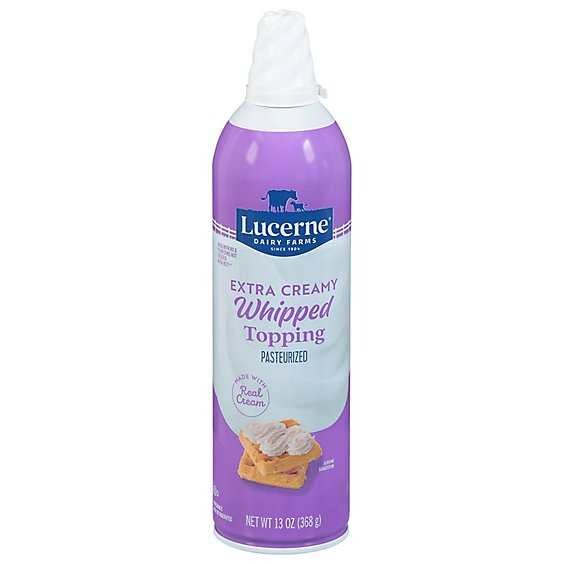 Lucerne Whipped Topping Extra Creamy - 13 Fl. Oz.