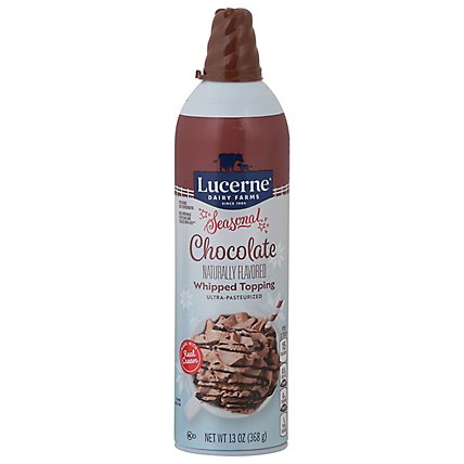 Lucerne Whipped Topping Chocolate Light - 13 Fl. Oz. - Image 2