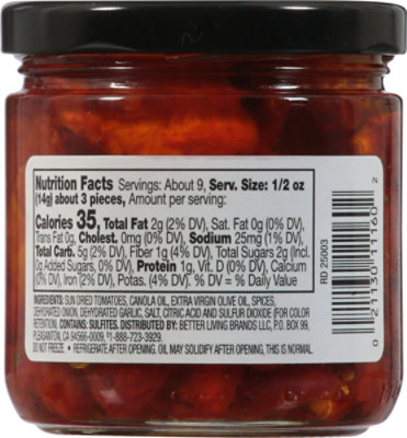 Signature SELECT Sun Dried Halved Tomatoes - 7 Oz - Image 5