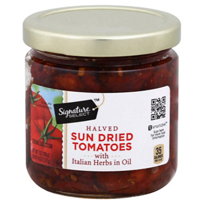 Signature SELECT Sun Dried Halved Tomatoes - 7 Oz - Image 1