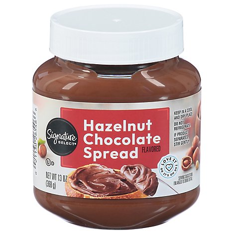 Signature SELECT Chocolate Flavored Spread Hazelnut - 13 Oz