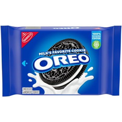 OREO Sandwich Cookies Chocolate - 14.3 Oz