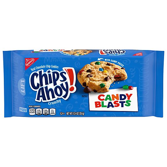 Chips Ahoy! Cookies Chocolate Chip Candy Blasts - 12.4 Oz