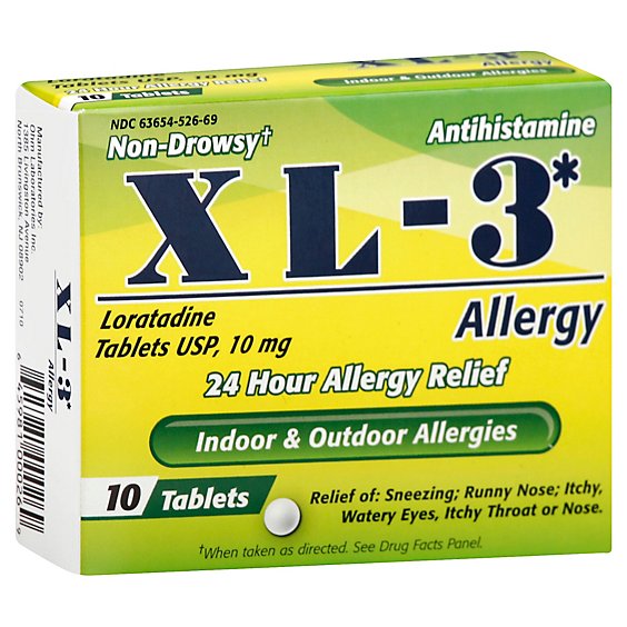 Xl-3 Allergy In A Box - 10 Count