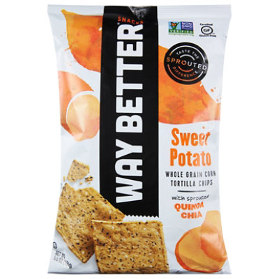 Way Better Snacks Tortilla Chips Sweet Potato - 5.5 Oz - Image 3