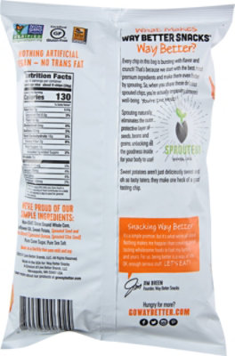 Way Better Snacks Tortilla Chips Sweet Potato - 5.5 Oz - Image 6