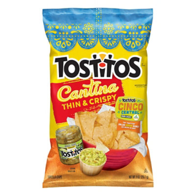 TOSTITOS Tortilla Chips Cantina Chipotle Thin & Crispy - 9 Oz - Image 4