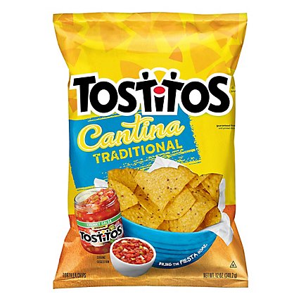 TOSTITOS Tortilla Chips Cantina Traditional Bag - 12 Oz - Image 3