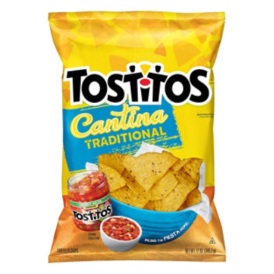 TOSTITOS Tortilla Chips Cantina Traditional Bag - 12 Oz