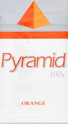 Pyramid Cigarettes Orange 100s Box - Pack - Image 2