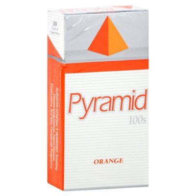 Pyramid Cigarettes Orange 100s Box - Pack - Image 1